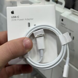chargeur iphone original apple boite + cable 20w garrenti 02 mois