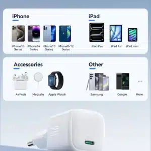 chargeur original 20w pour iphone 20w avec câble