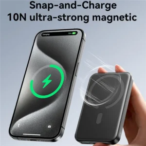 joyroom magnetic wireless power bank 10000mah